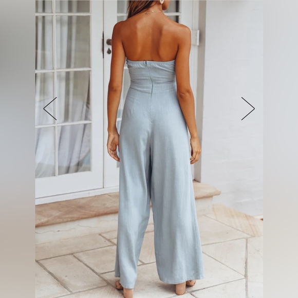 HELLO MOLLY POP RECORDS STRAPLESS JUMPSUIT - never worn, size US 6 - Picture 6 of 8